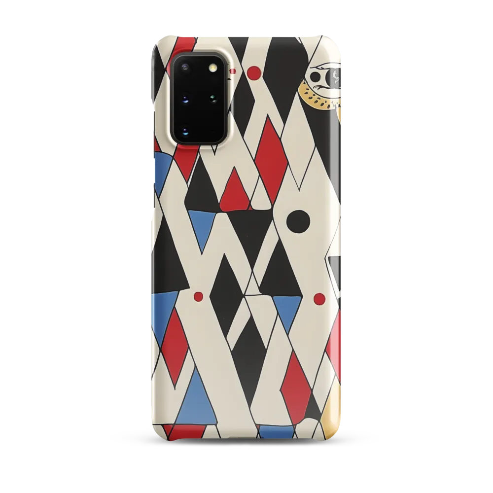 Dynamic Geometric Symphony | Phone Case |  S20 Plus | Snap Case | Glossy