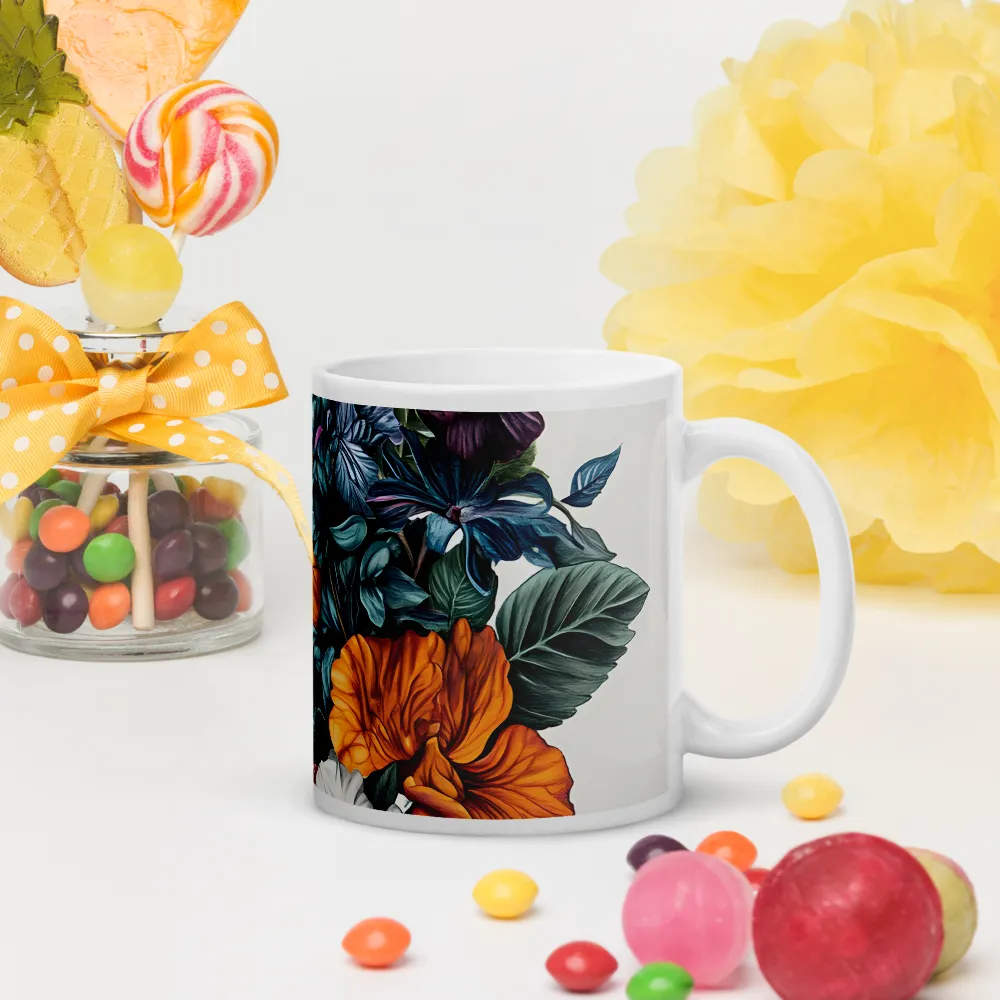 Floral Symphony | Mugs | Multiple Sizes & Colors