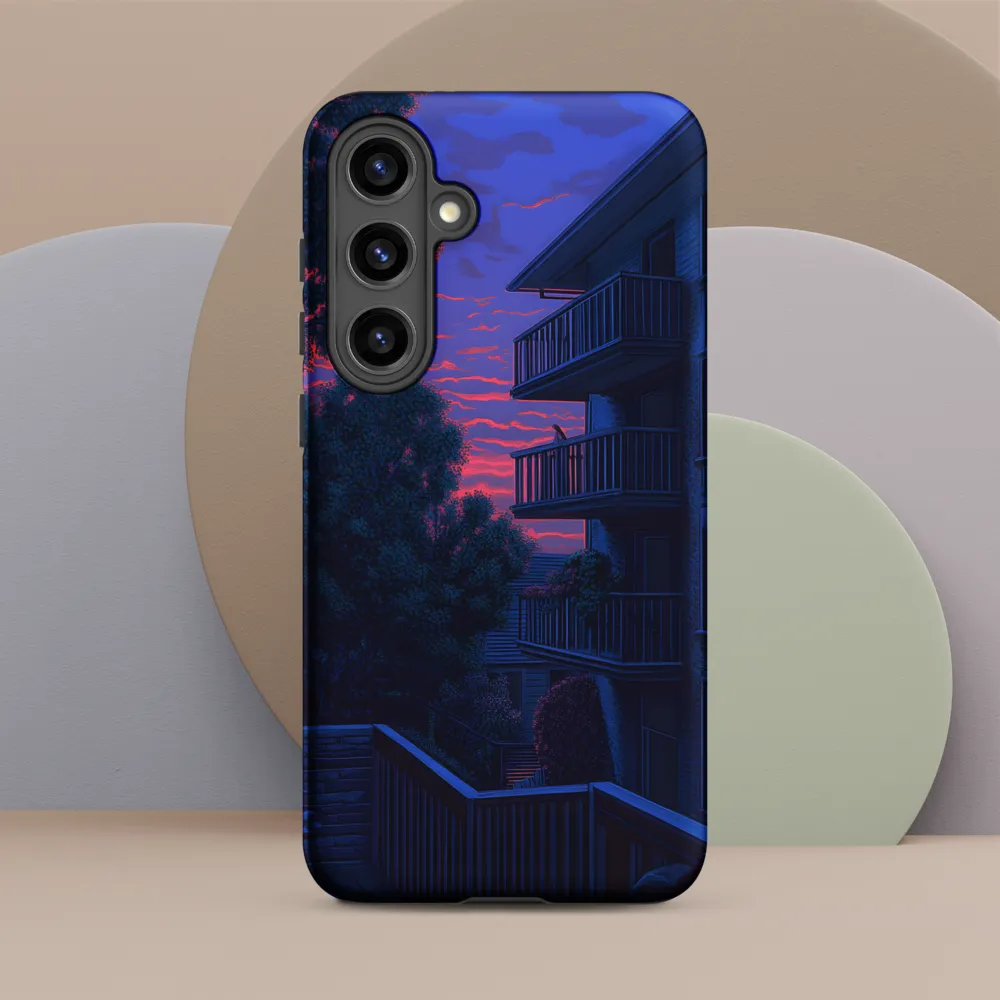 Urban Serenity at Dusk