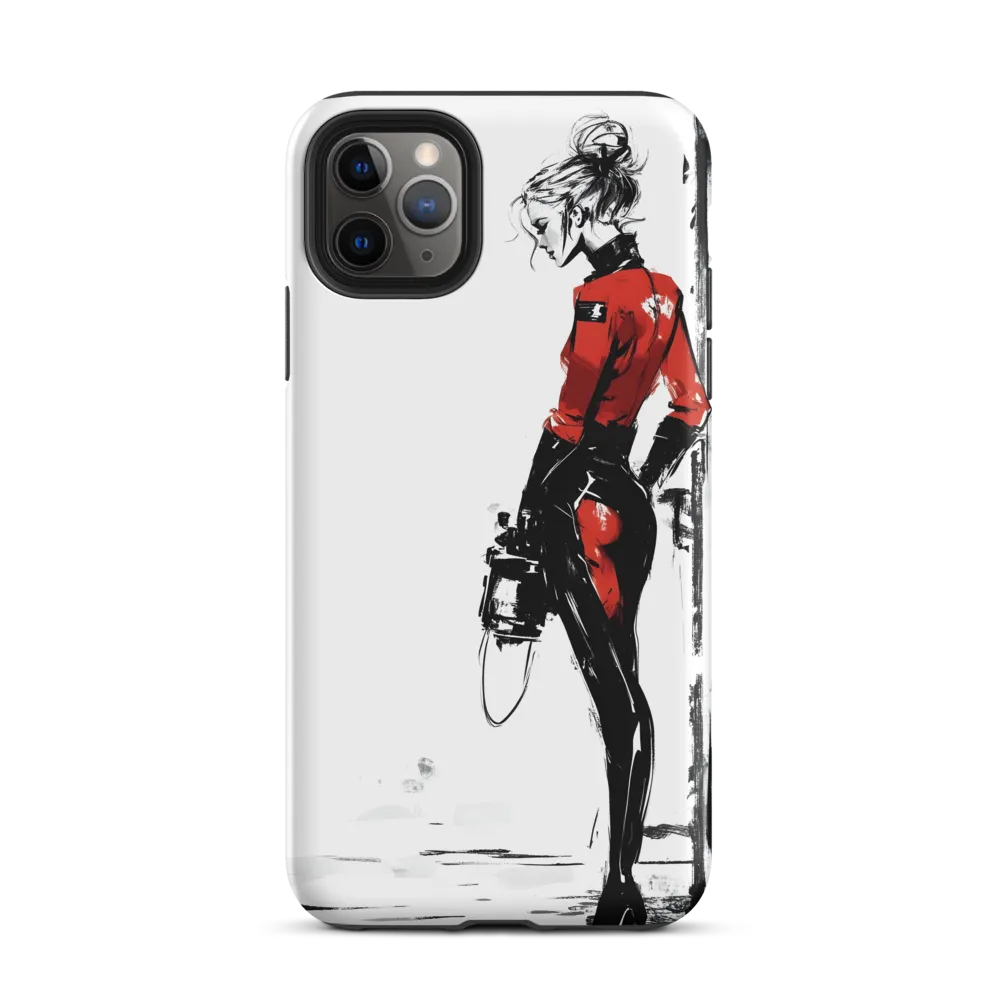 The Edgy Elegance | Phone Case |  11 Pro Max | Tough Case | Matte