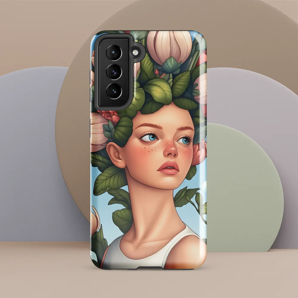 Whispers of Serenity | Phone Case |  S21 FE | Tough Case | Glossy