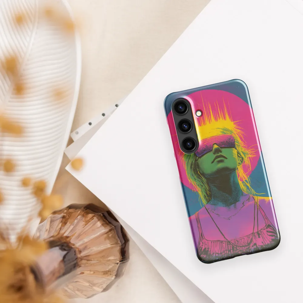 Neon Dreams: Portrait of a Modern Muse