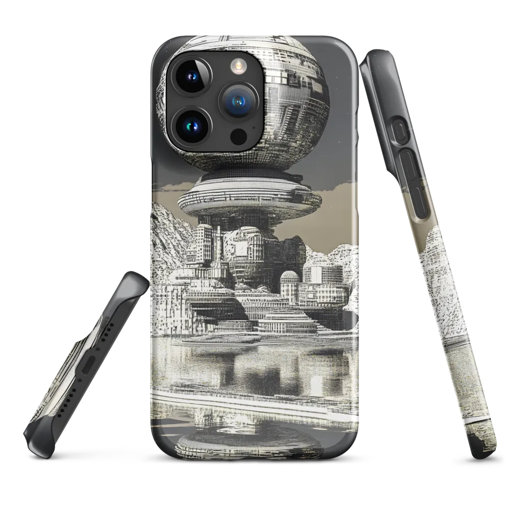 Reflections of a Futuristic Dreamscape | Phone Case |  15 Pro Max | Snap Case | Glossy