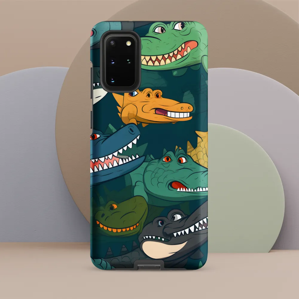 Cheerful Crocodilian Parade