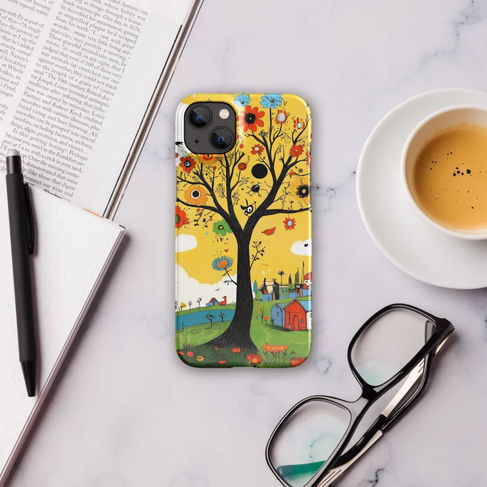 Whimsical Blooms of Life | Phone Case |  14 Plus | Snap Case | Glossy