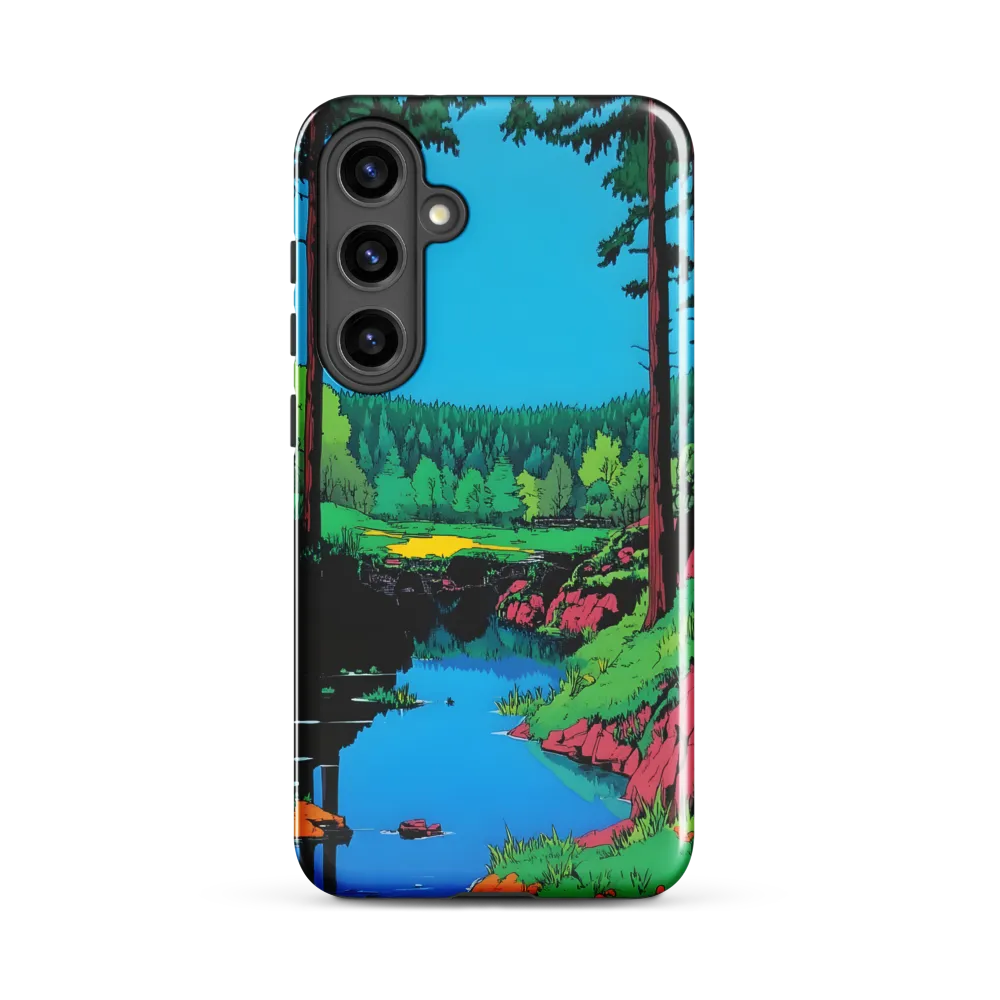 Tranquil Reflections: A Vibrant Landscape