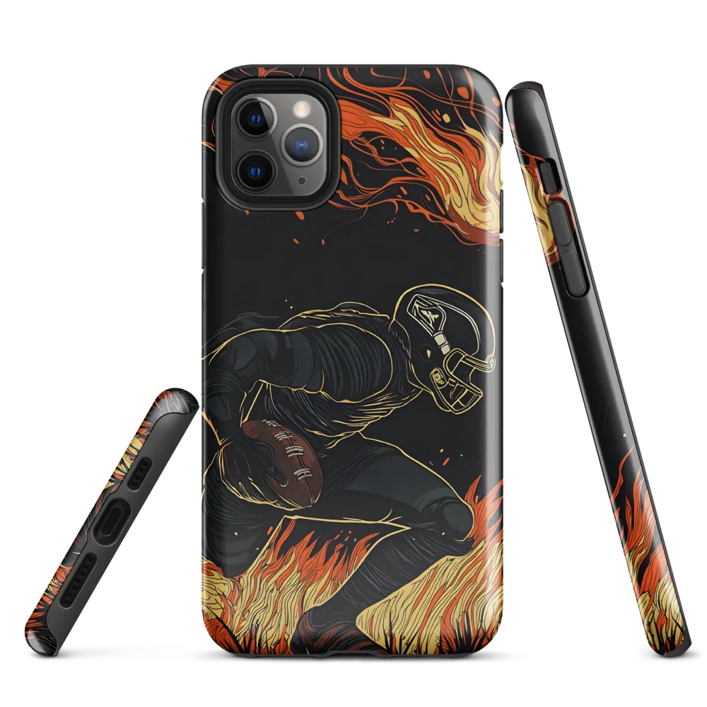 A Blaze of Glory: The Game in Motion | Phone Case |  11 Pro Max | Tough Case | Glossy