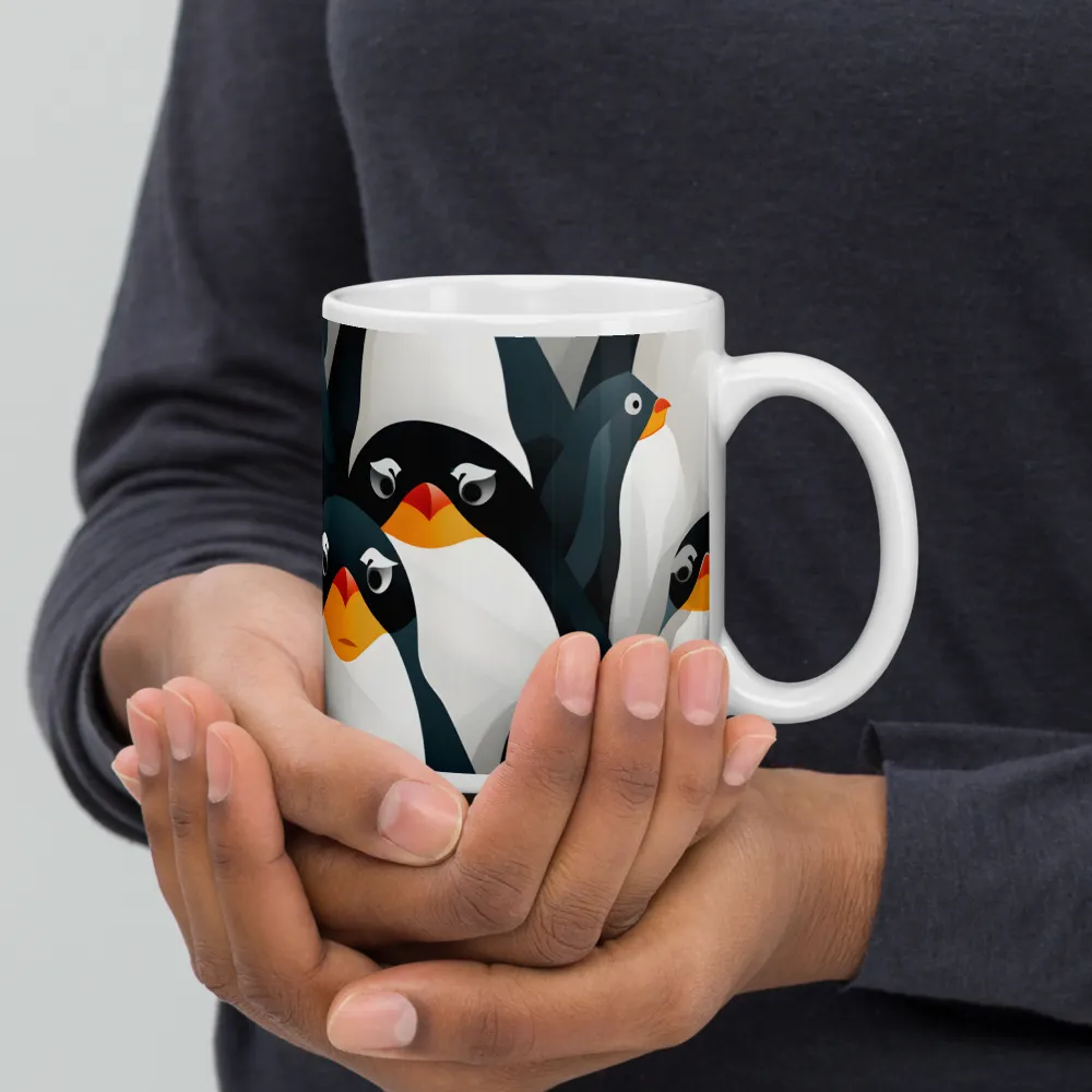 Penguin Parade | Mugs | Multiple Sizes & Colors