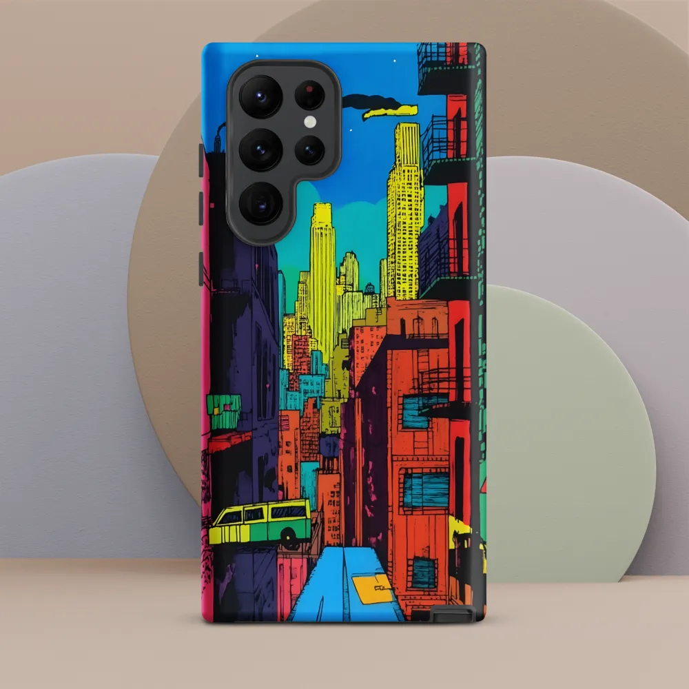 Urban Vibrance: A Pop Art Cityscape