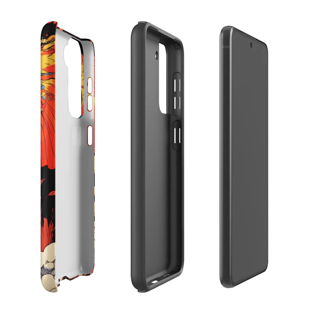 Majesty of the Floral Elephant | Phone Case |  S21 FE | Tough Case | Matte