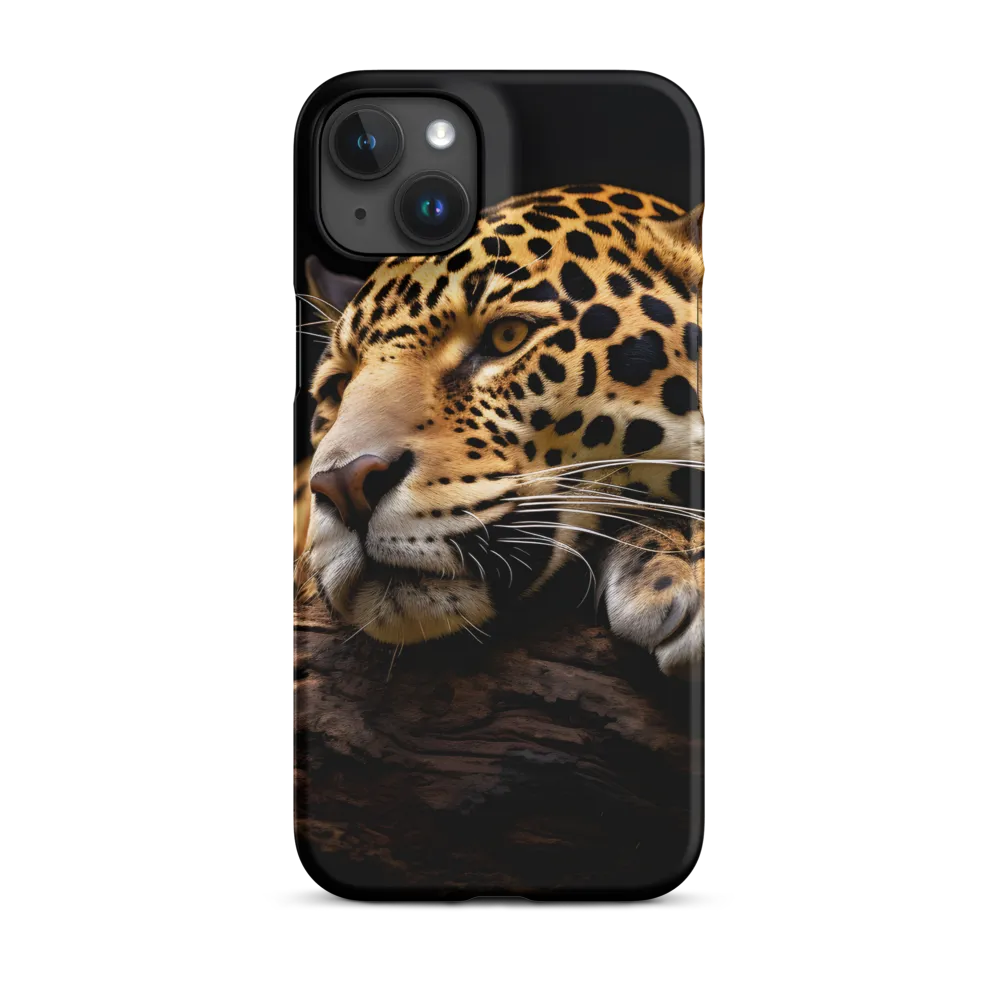 Tranquil Majesty: The Resting Leopard