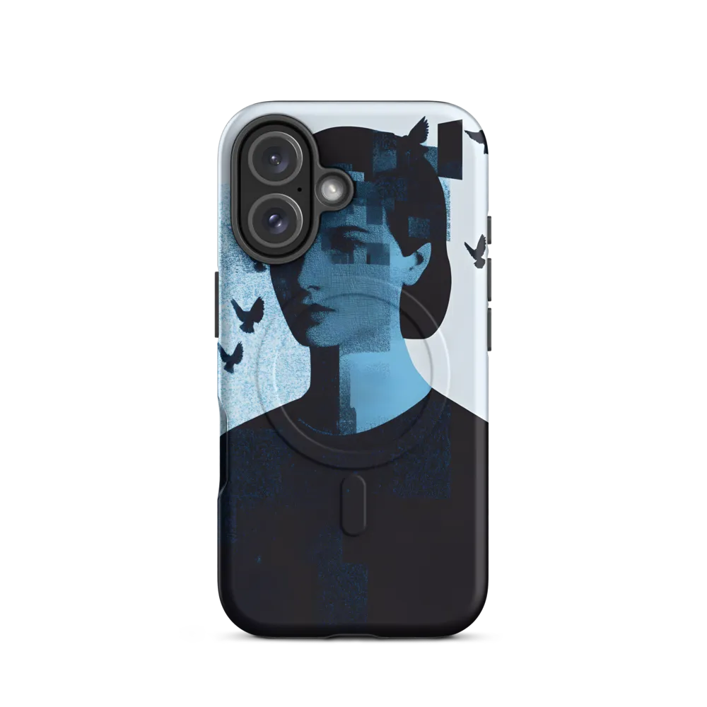 Fragmented Reflections | Phone Case |  16 | MagSafe® Tough Case | Matte
