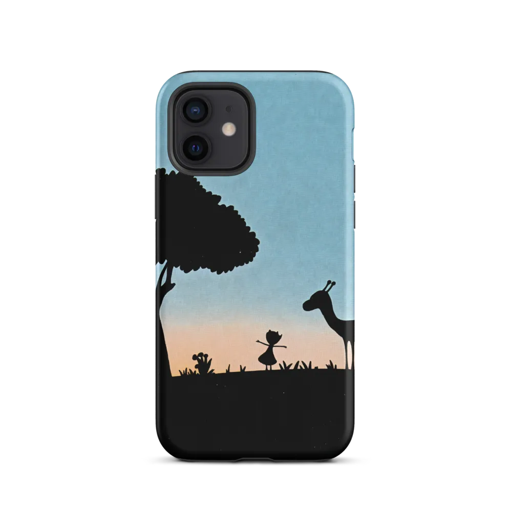 Curiosity in the Silhouette | Phone Case |  12 | Tough Case | Matte