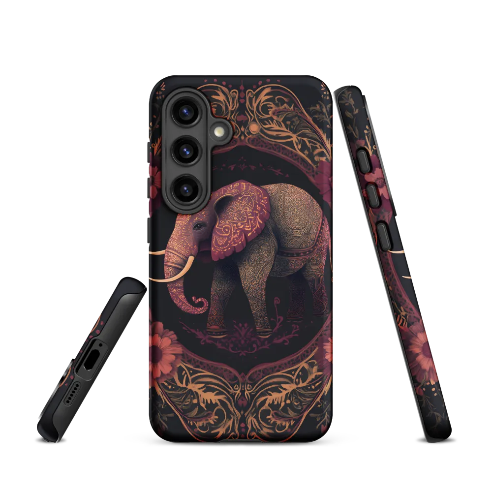 Regal Reverie: The Ornate Elephant