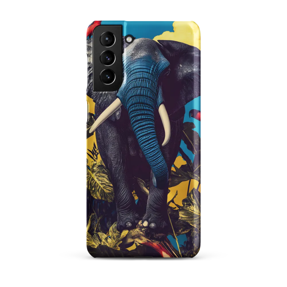 Elephant Dreams in Vibrant Colors | Phone Case |  S21 Plus | Snap Case | Matte