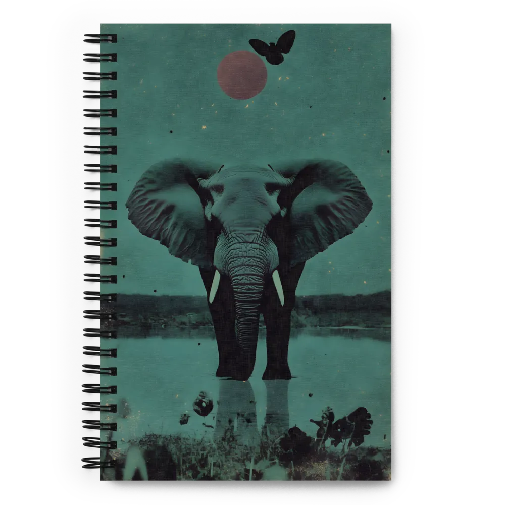 Harmony in Solitude | Spiral Notebook