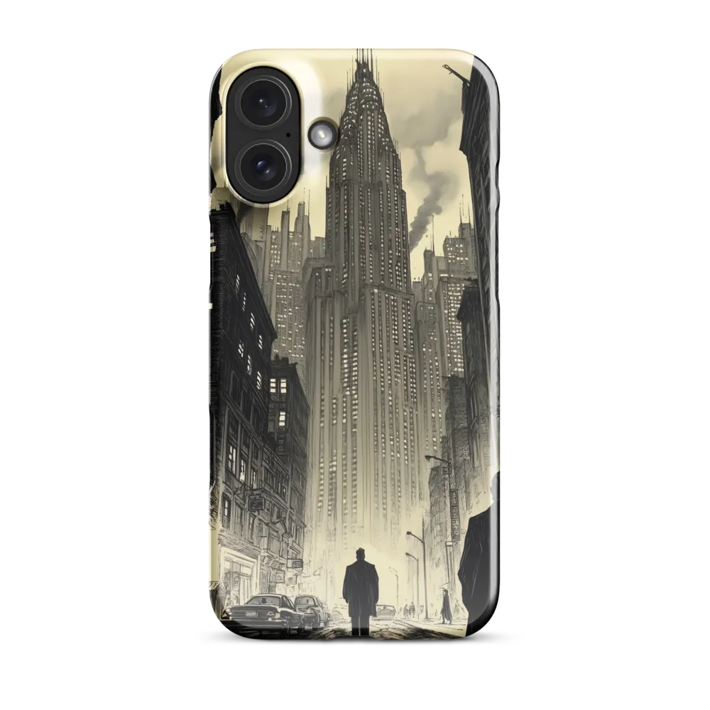 Echoes of the City | Phone Case |  16 Plus | Snap Case | Glossy