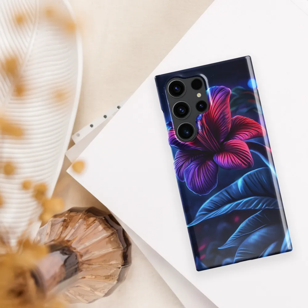 Illuminated Serenity: The Surreal Blossom