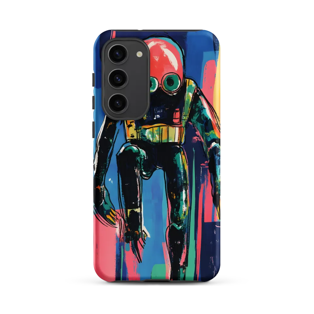 Diver in Vibrant Motion