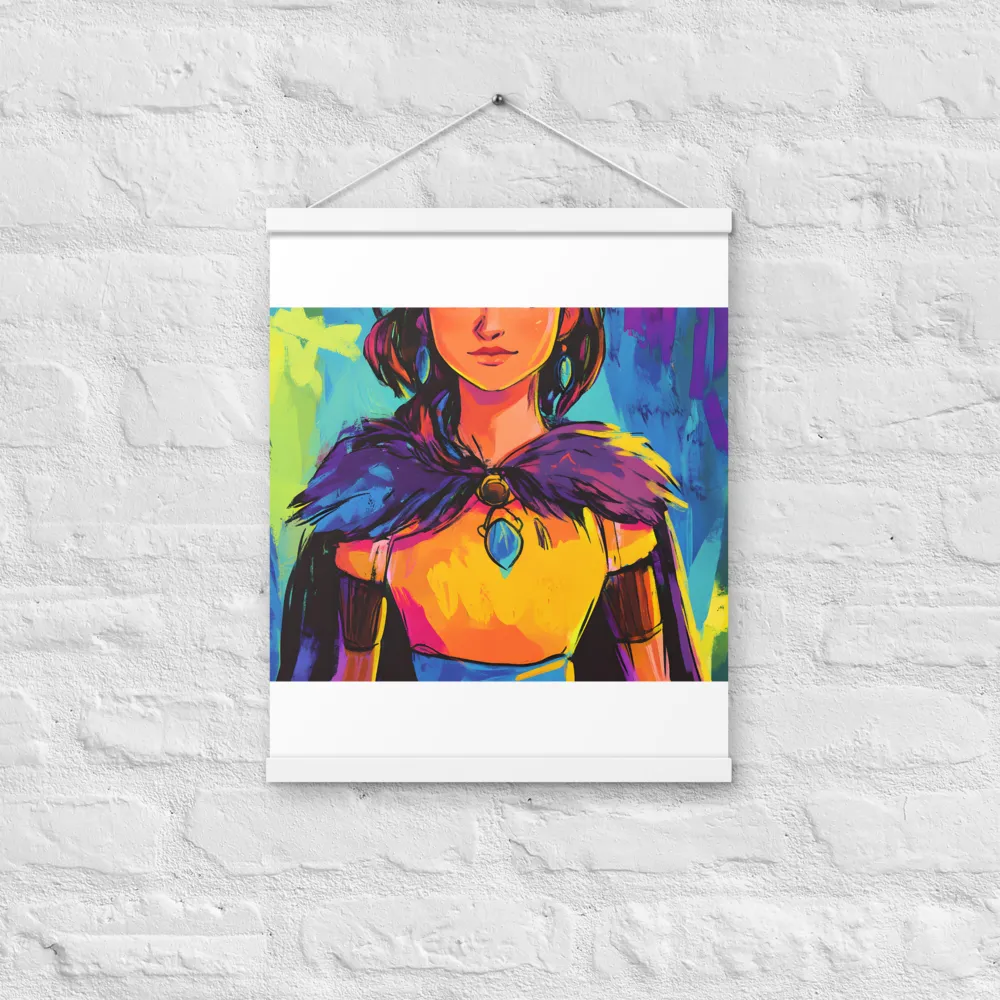 Guardian of Colors | Poster With White Wood Hanger | 16″×20″
