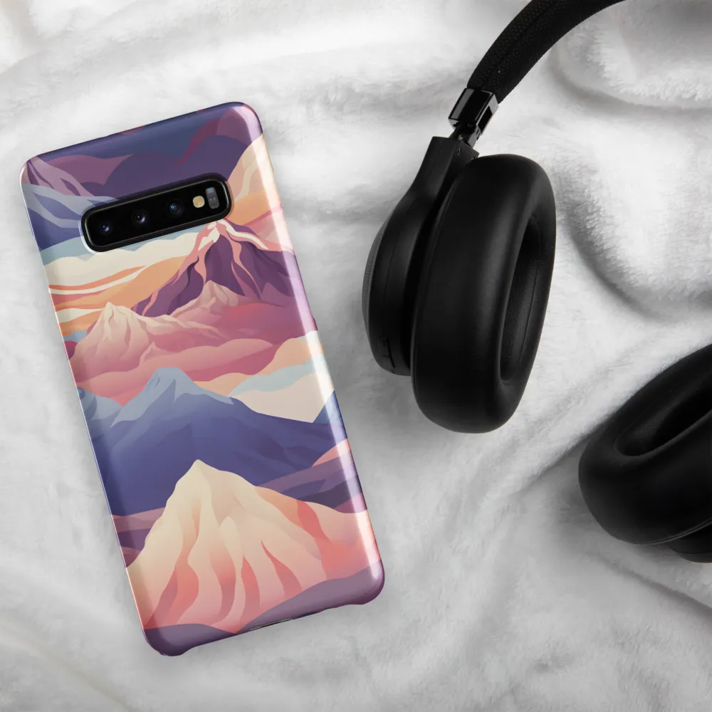 Ethereal Mountain Symphony | Phone Case |  S10 Plus | Snap Case | Glossy