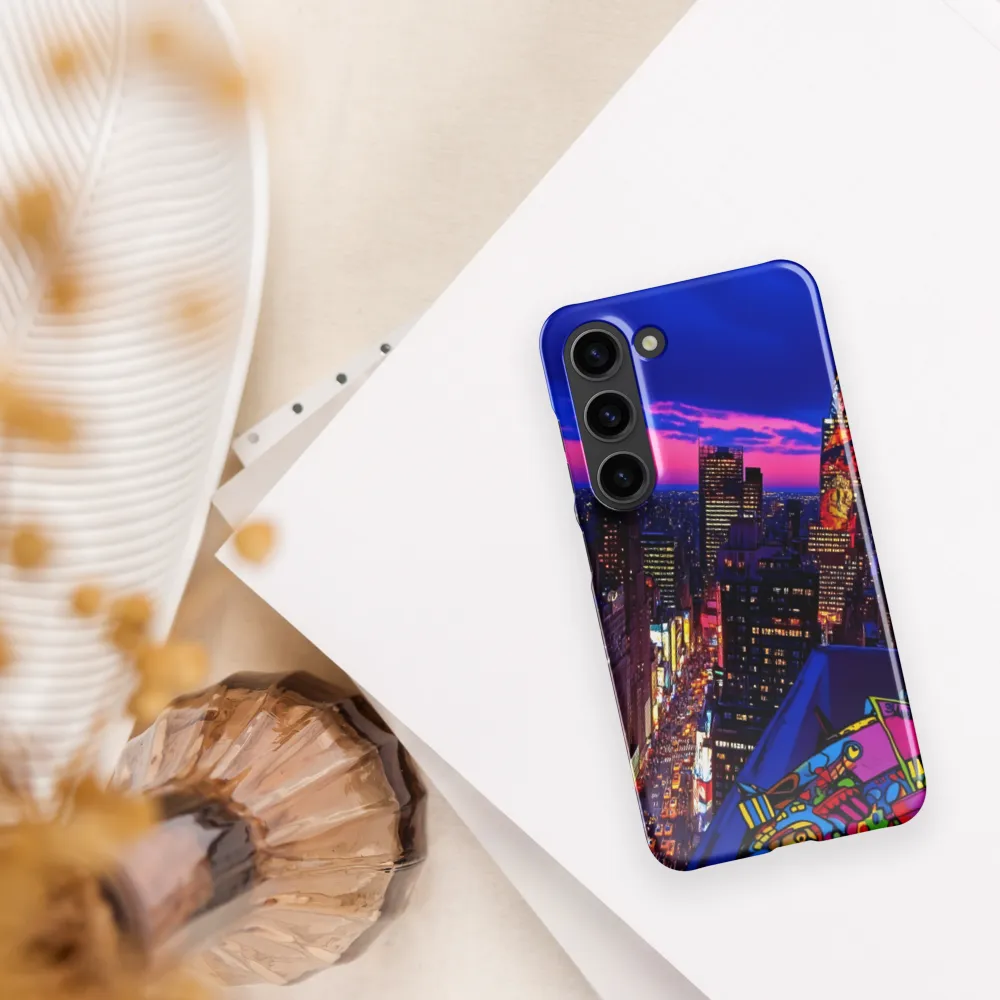 Neon Twilight: A City in Vibrance