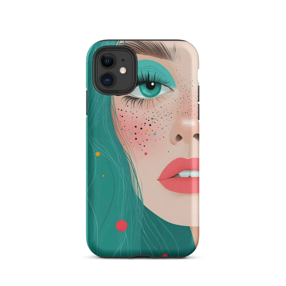 A Playful Portrait: Turquoise Temptation