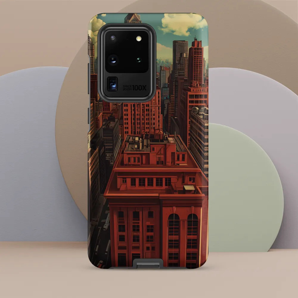 Urban Reverie: A Journey Through the City | Phone Case |  S20 Ultra | Tough Case | Matte