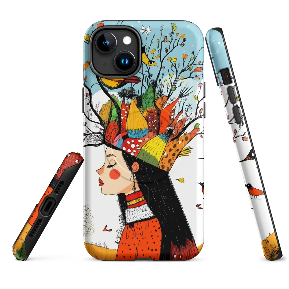 Whispers of Nature | Phone Case |  15 Plus | MagSafe® Tough Case | Matte