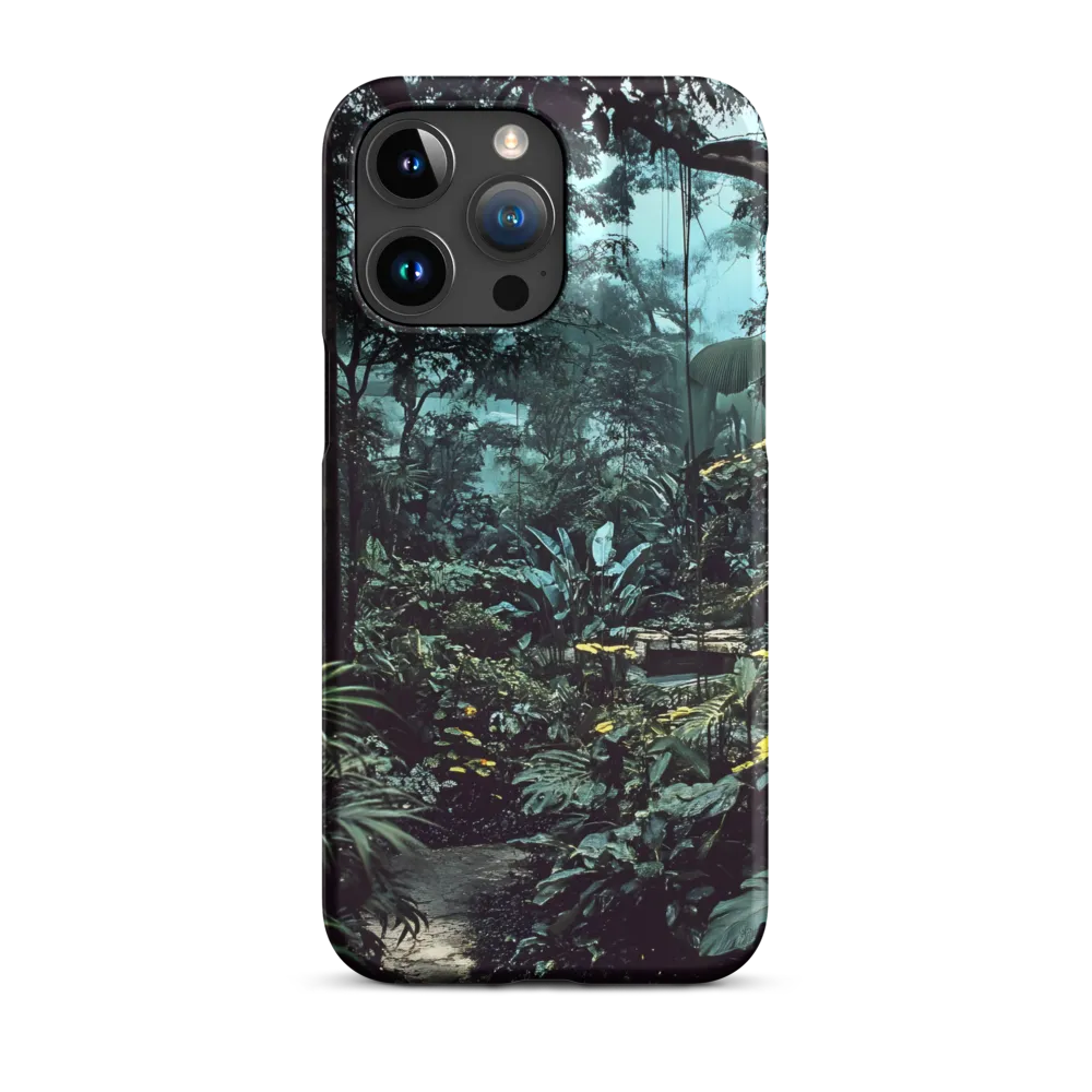 Whispers of the Emerald Jungle | Phone Case |  15 Pro Max | Snap Case | Matte