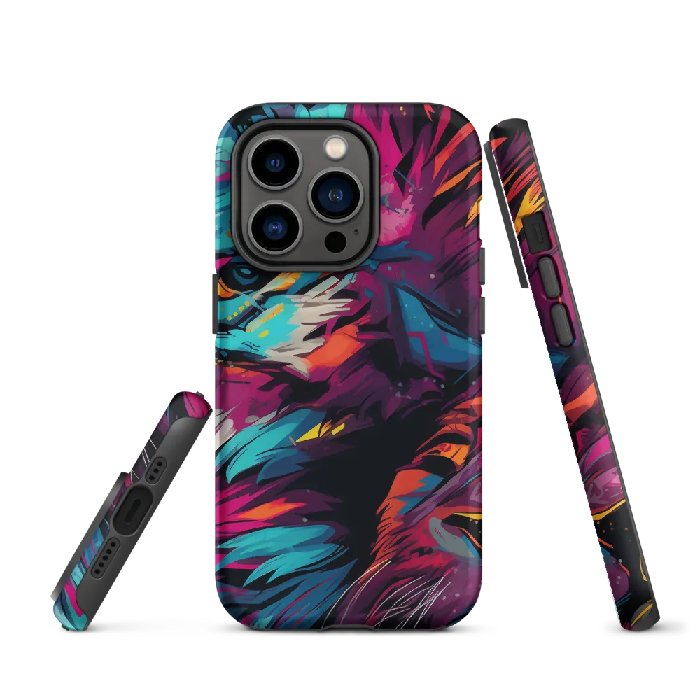 Vivid Majesty: The Modern Lion