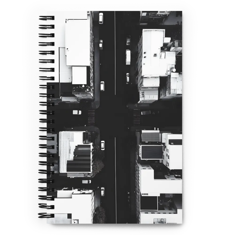 Urban Minimalism: Aerial Perspectives | Spiral Notebook