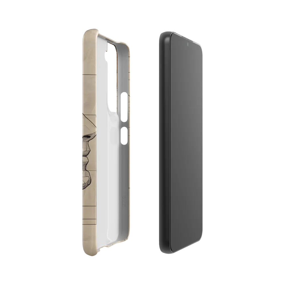 Geometric Reverie | Phone Case |  S22 | Snap Case | Matte