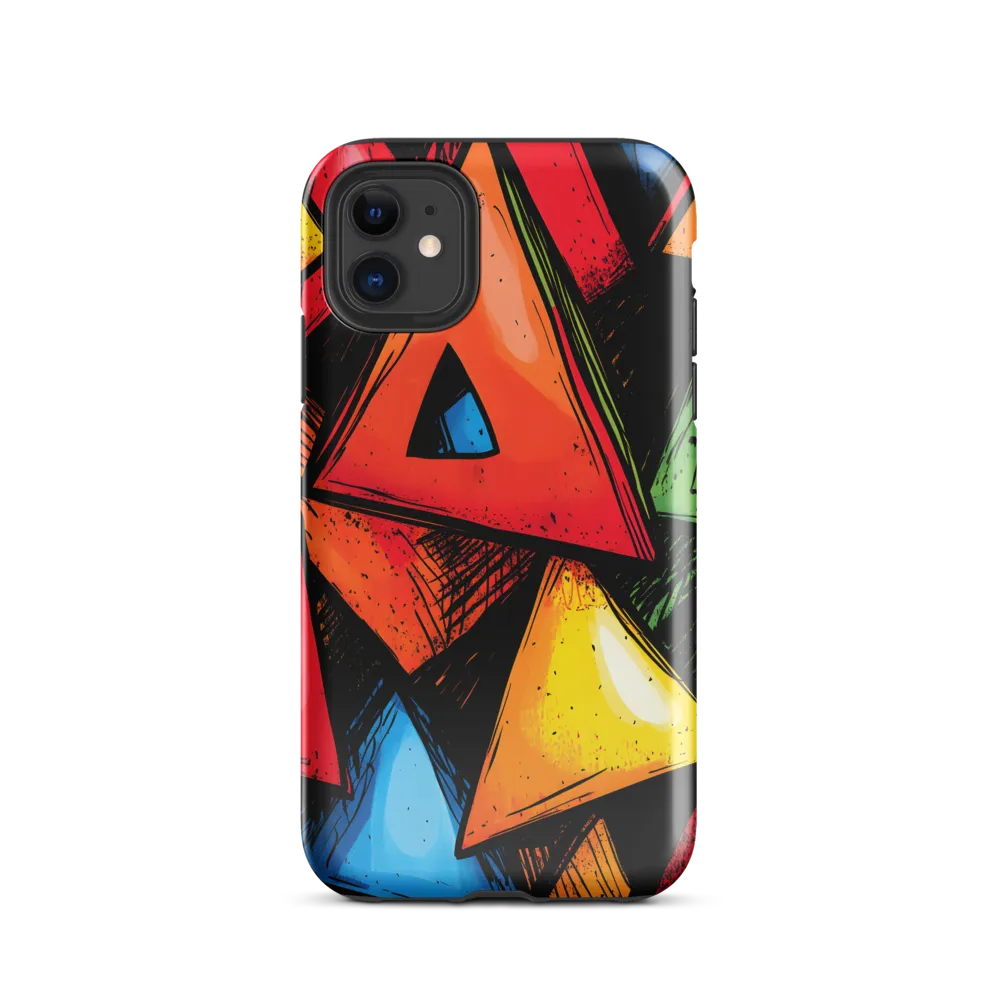 Vibrant Triangles in Abstract Harmony