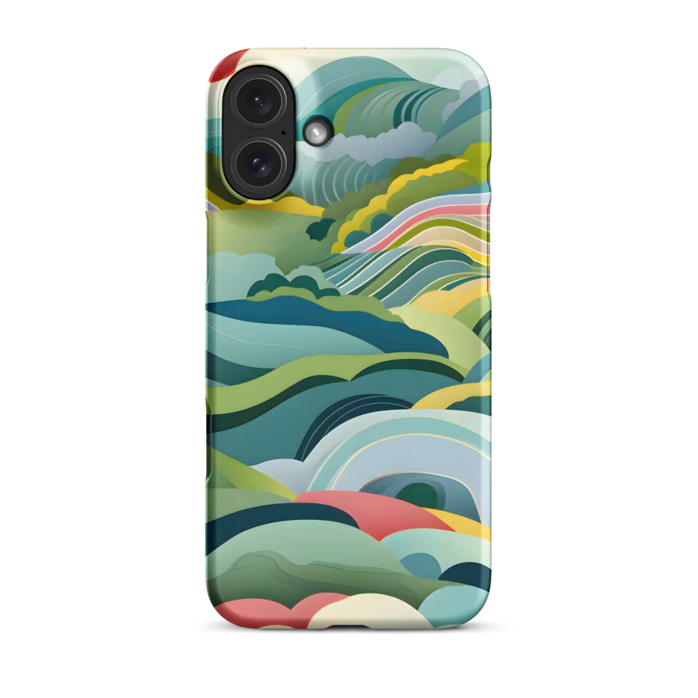 Waves of Serenity | Phone Case |  16 Plus | Snap Case | Matte