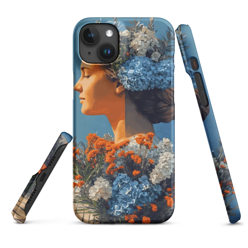Floral Reverie: A Portrait of Serenity