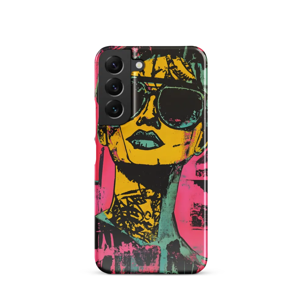 Confident Portrait in Neon Colors