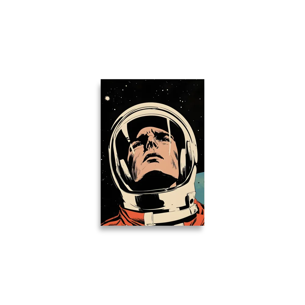 Gaze of the Astronaut | Poster | A2 (16.5″×23.3″)