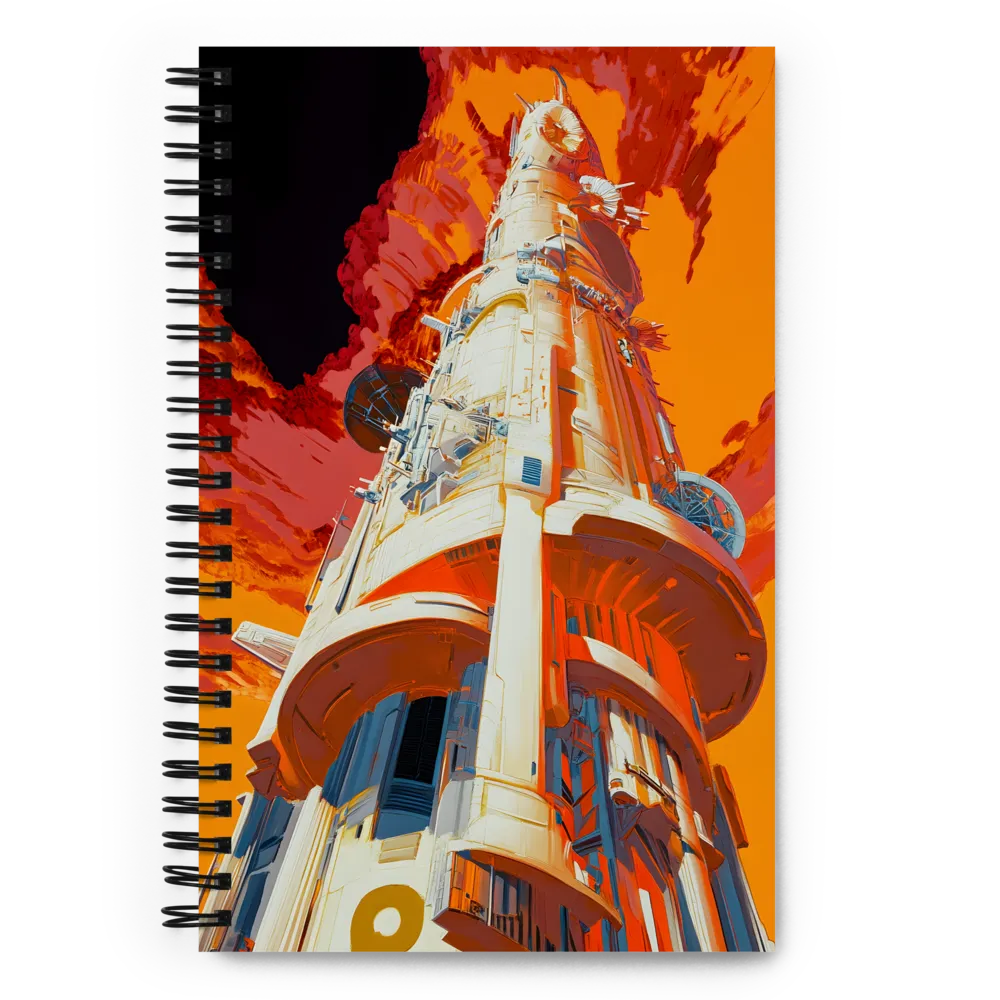 Ascendancy of the Tower | Spiral Notebook