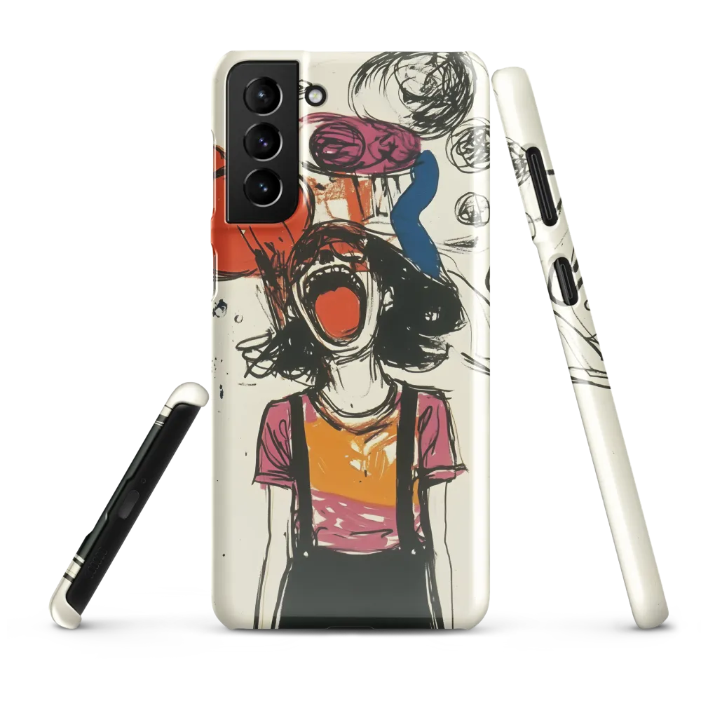 Echoes of Anguish | Phone Case |  S21 Plus | Snap Case | Glossy