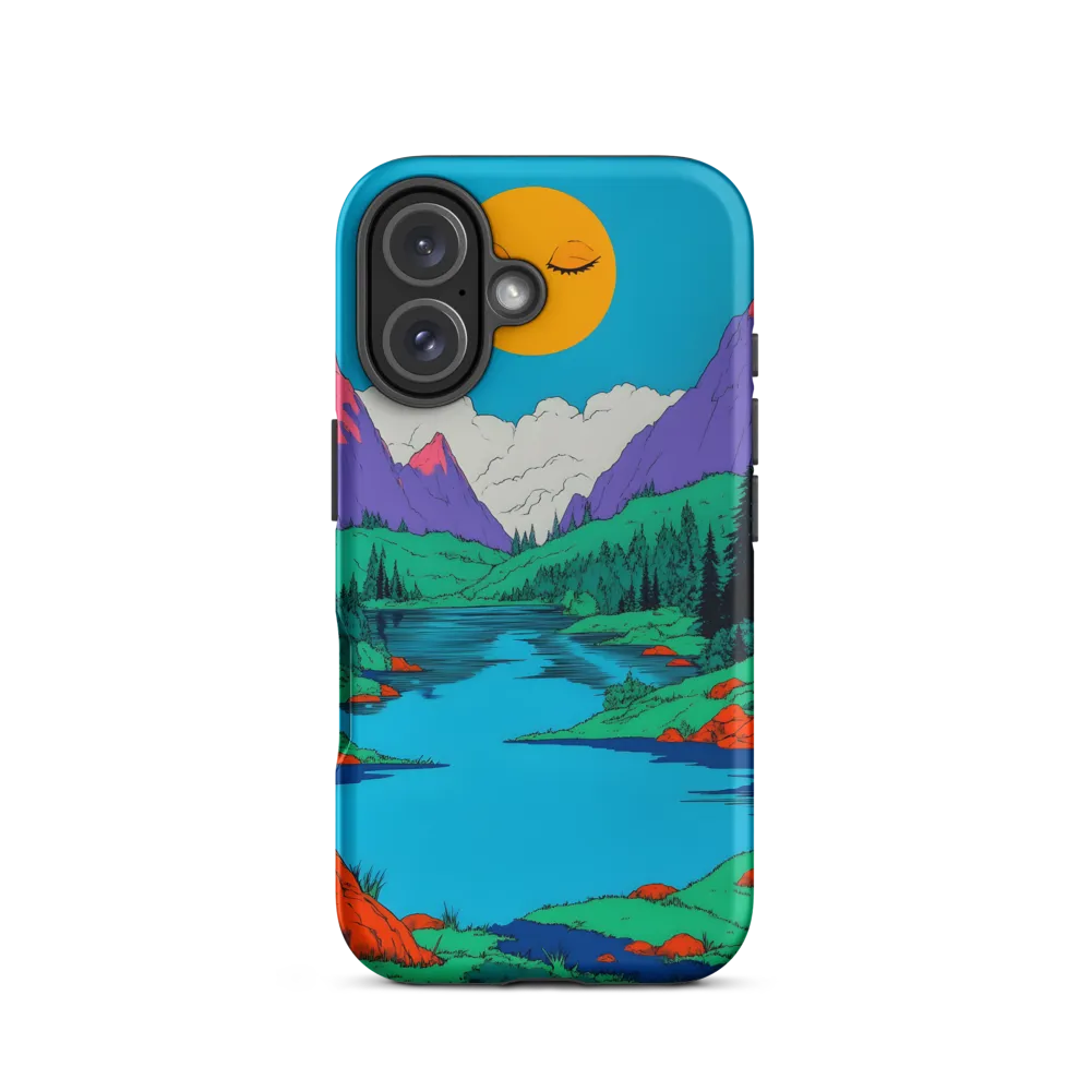 Whimsical Serenity in Vibrant Colors | Phone Case