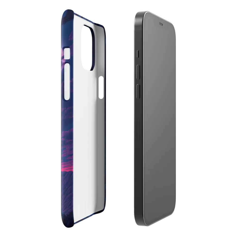 Moonlit Solitude | Phone Case |  12 Pro Max | Snap Case | Glossy