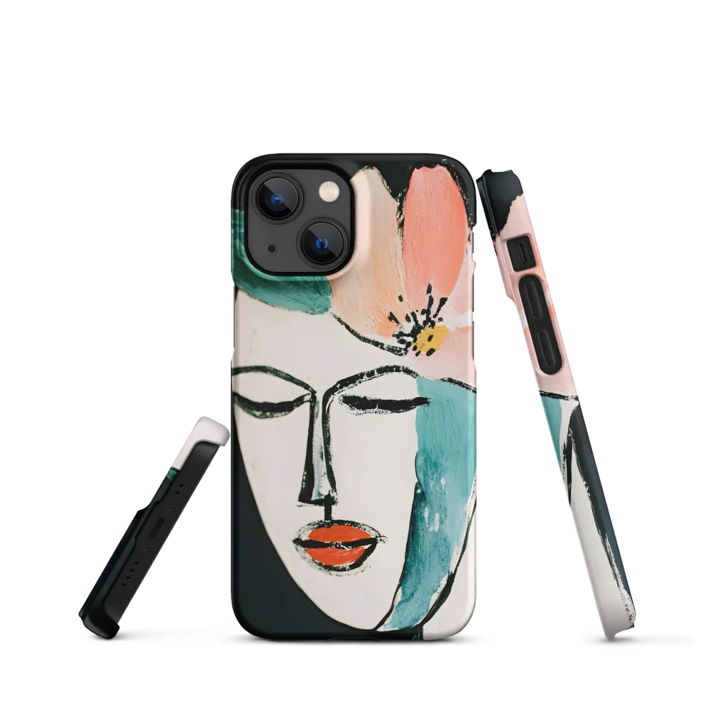 Elegance in Bloom | Phone Case |  13 Mini | Snap Case | Matte