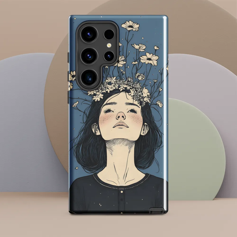 Floral Serenity: A Portrait of Tranquility