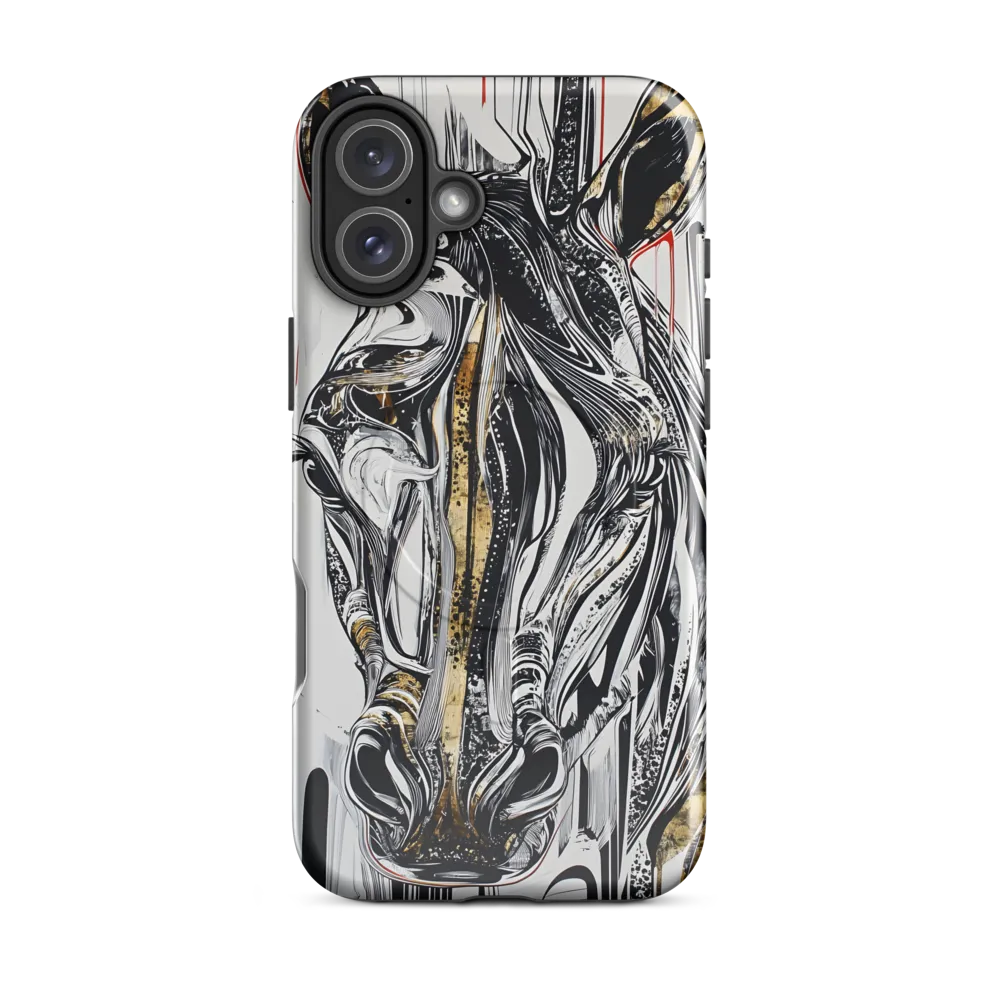 Ethereal Majesty: The Abstract Zebra