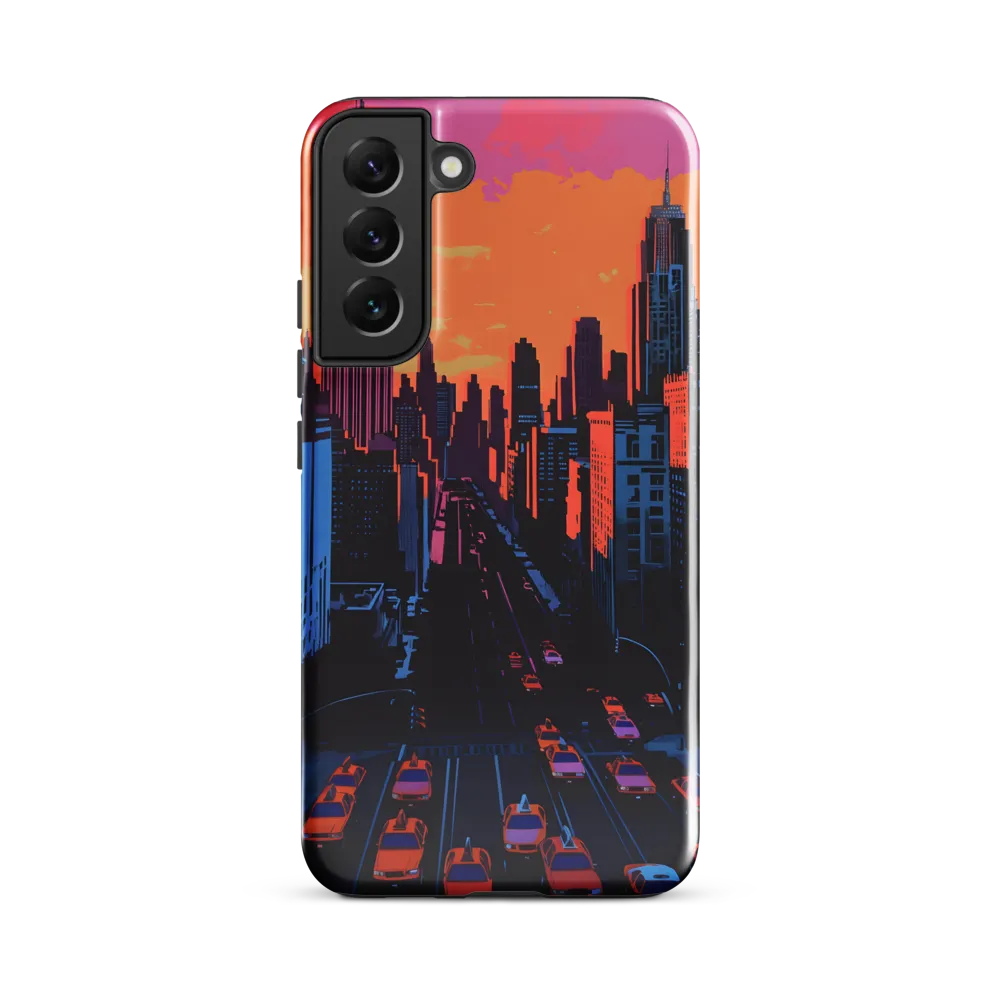 Sunset Over Skyscrapers