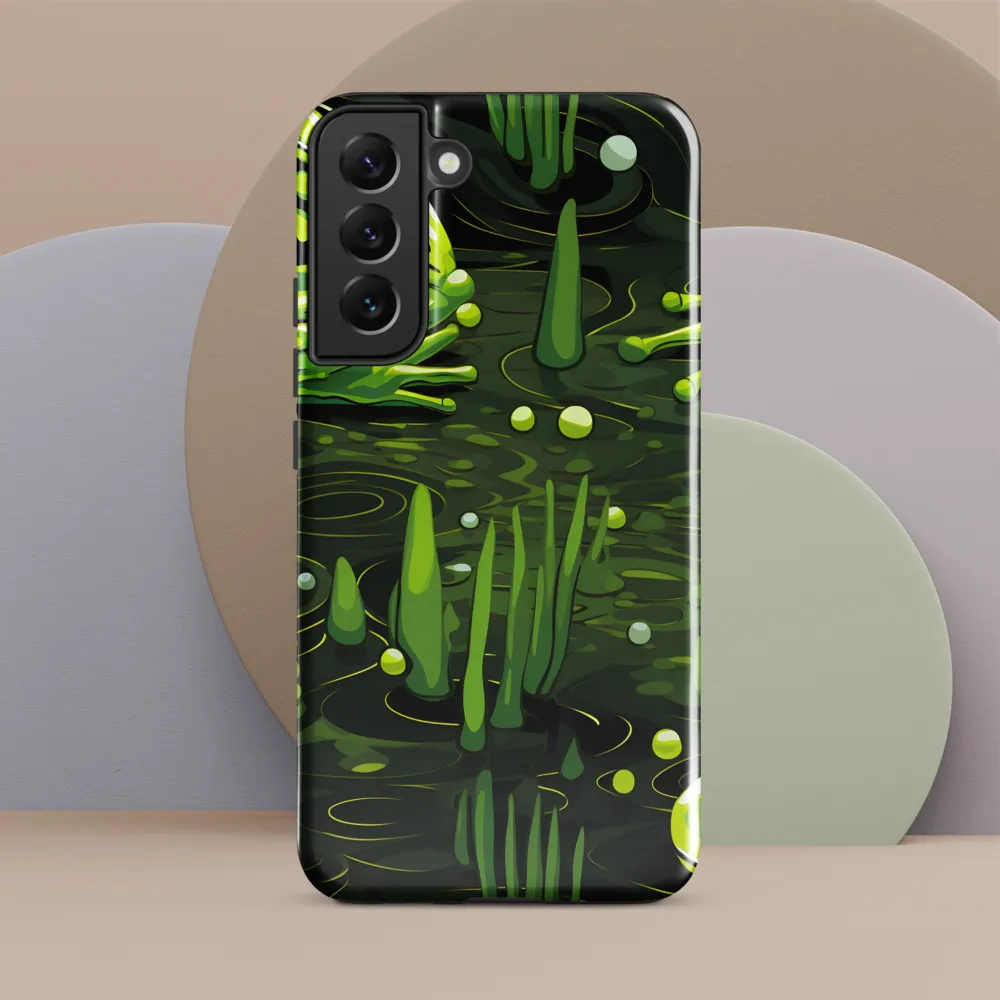 Green Harmony: Life Beneath the Surface