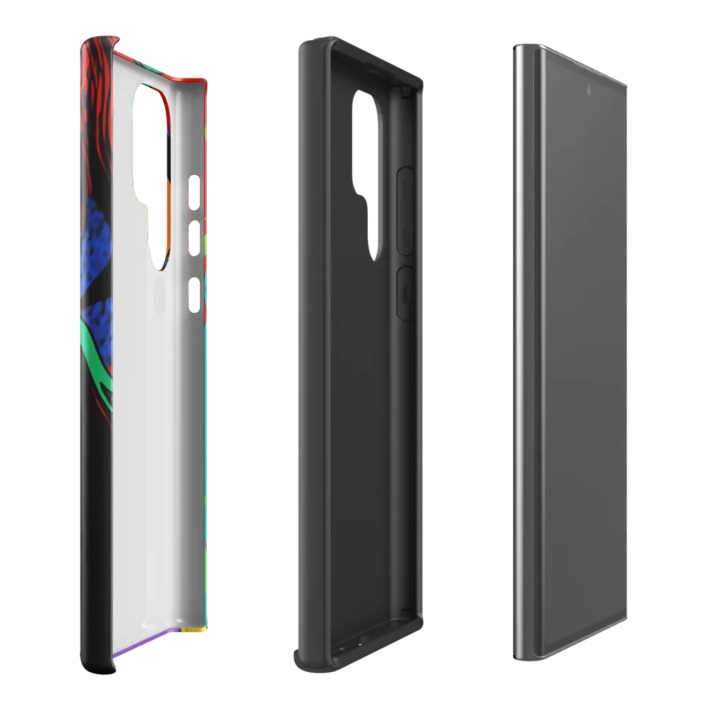 Vibrant Elegance | Phone Case |  S22 Ultra | Tough Case | Glossy