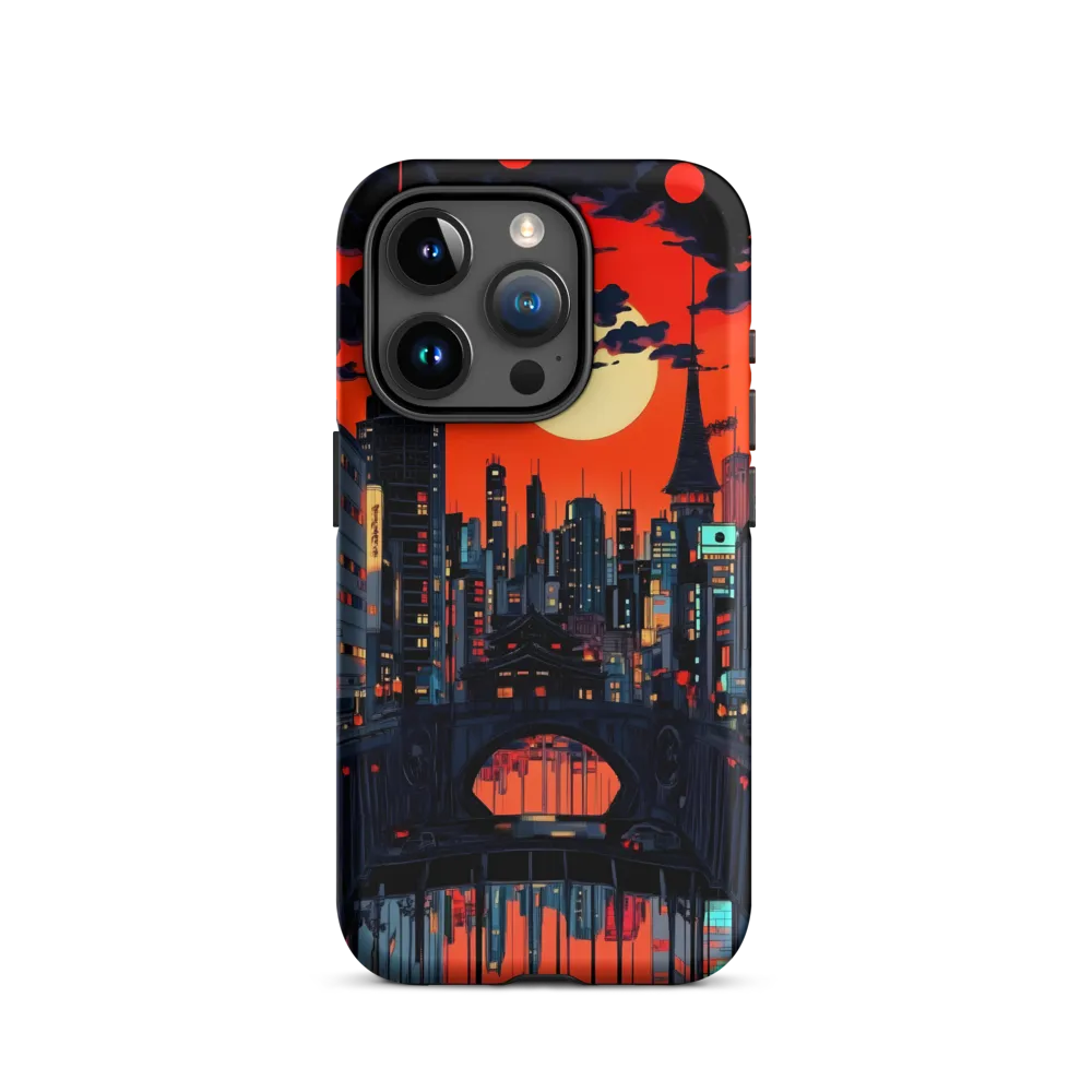 Nightfall in a Neon City