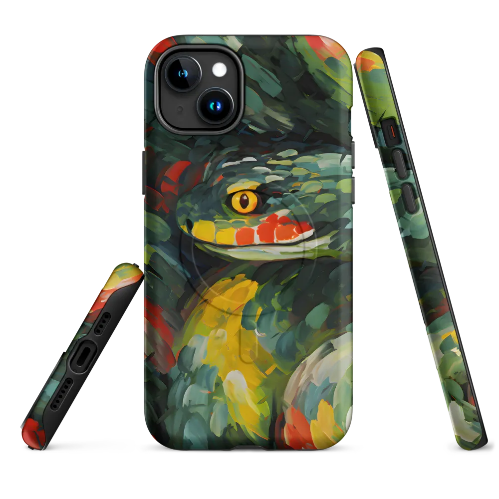 Enigmatic Coils | Phone Case |  15 Plus | MagSafe® Tough Case | Matte